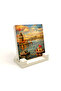 Istanbul Maiden's Tower Landscape Printed Stone Tabletop Decoration 10X10 1G-İstkk1