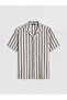 Esvab • Modern & Distinctive Standart Fit Striped Men's Shirt