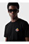 Esvab • Modern & Distinctive Zero Roba Collar Embroidered Men's T-Shirt