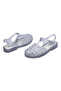 Women's Possession Shiny Transparent Gray Sandals - 3
