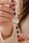 Stars Women's Watch Steel Gold Color Purple Starry Band White Dial Elegant Stylish Old Money Luxury Women's Wristwatch 2026 - 6