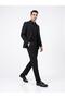 Men's Black Genuine Leather Loafer with Tassel Detail - 2