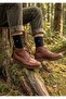 Men's Premium Bamboo Half-Toe Socks Set of 3 – 80% Real Bamboo Yarn, Seamless, Breathable - 7
