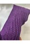 Thick Knitted Short Sleeve Knitwear Mother's Vest with Pockets - 3