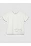 Crew Neck Printed Girls' T-Shirt (S6) - 2