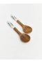 Wooden Serving Utensil Set of 2 (S6) - 3