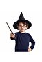 ®   Harry Potter Style Kids Set (Black Felt Hat, Wand, Glasses) - 3