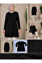 Medium Stone and Above Mother Combed Cotton Tunic 30644 - 3