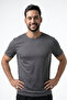 Men's Smoked Sports T-Shirt Quick-Drying Compression Sweat-Wicking Fabric - 2