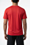 Men's Red Sports T-Shirt Quick-Drying Compression Sweat-Wicking Fabric - 5