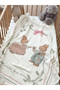 Two Layer Muslin Baby Blanket 100% Cotton Muslin Blanket 90X110 cm Breathable Fabric - 7