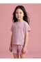 Esvab • Modern & Distinctive Zero Roba Collar Printed Girls' T-Shirt