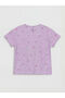 Esvab • Modern & Distinctive Zero Roba Collar Printed Girls' T-Shirt - 3