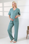 Maternity Lahusa Khaki Pajama Set - 4