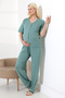 Maternity Lahusa Khaki Pajama Set - 7