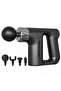 30W Massage Gun Deep Tissue Muscle Massager 5 Speed USB Rechargeable with 4 Heads Portable - 7