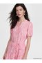 Quality Pieces from Çelebi Store: Kaçık Roba Collar Belted Dress - 2