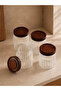 Set of 4 Glass Spice Jars with Acacia Lids / 350 ml - 5