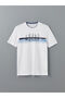 Esvab • Modern & Distinctive Zero Roba Collar Short Sleeve Printed Combed Cotton Men's T-Shirt