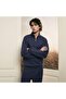 Men’s Regular Fit Lyocell Half-Zip Sweatshirt