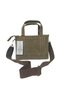 Quality Small Size Vintage Casual Waxed Canvas Daily Shoulder Handbag S Size Tote Bag 26cm X 20cm - 2