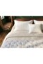Embroidered Quilted Pillowcase 3 Pieces 55X75 cm 2 Pieces 30X30 Throw Pillow 1 Piece