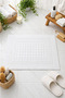 Luxury Foot Towel with Pyramid Pattern |   50X70 cm |   100% Cotton |   Ultra Soft Texture |   High Absorbency |   Durable and Stylish