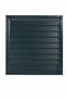 Black Aluminum Grille Ventilation Shutter 45X45