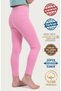 Girls' High Waist 100% Cotton Flexible Comfortable 4-Season Full Leggings - 8