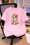 Oversize Kids Teen T-Shirt 100% Cotton Printed Comfortable Fit Casual Stylish T-Shirt
