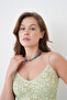 Auren Natural Stone Blue Necklace - 4