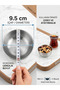 Luxury Shiny 6-Piece Stainless Steel 10 cm Snack Bowl, Candy Bowl, Multi-Purpose Bowl - 3