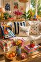 Bonjour & Cat Patterned Modern 4-Piece Throw Pillow Set Living Room Decor - 2