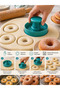 Donut Making Mold Dough Cutter Ring Shaper Cake Doughnut Pastry Apparatus Practical
