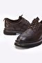 Carmino Brown 100% Genuine Leather Men's Classic Casual Shoes - 4