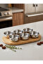 Luxury Shiny 6-Piece Sauce Bowl Set 8 cm Stainless Steel Sauce Bowl - 2