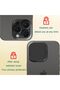 Camera Cover, 2 PCS Phone Webcam Lens Protector Compatible with 15 Pro and 15 Pro Max, Priv - 5