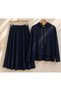 Minella Brooch Detailed Double Set - 3
