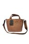 Quality Small Size Open Top Vintage Casual Waxed Canvas Daily Shoulder Handbag S Size Mila Tote Bag 21cm X 35cm