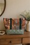 Newspaper Patterned Vintage Printed Large Size Shoulder Bag-Travel and Summer - 2