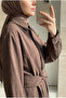 Women's Belted Tunic – Figure-Flattering Modern Fit with Tie - 2