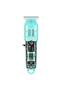 Professional Hair Clipper T-Blade USB Rechargeable Trimmer with LED Display & Li-Ion Battery - 2