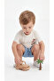 All I Need Are Palm Trees and a Warm Breeze Printed Baby Boy Top and Bottom Set - 2