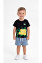 No Drama Printed Baby Boy Top and Bottom Set