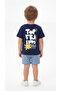 My Crew My Buddies Printed Baby Boy Top and Bottom Set - 4
