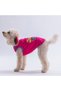 Fuchsia-Fuchsia Just Smile T-Shirt Cat Dog T-Shirt-Cat Dog Outfit - 3