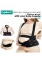 Pregnancy Belly Support Band, Adjustable Breathable Maternity Support Belt, Adjustable 3-in-1 Maternity Belt with Shoulder Strap and Back Support - 2