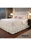 100% Cotton Satin Ruffled Bed Skirt – Luxurious and Elegant Design