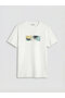 Crew Neck Printed Men's Jersey T-Shirt - 5