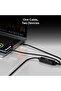 CAC004HQ1.5MBK كابل Boostcharge Pro 140W من USB-C إلى USB-C مزدوج مضفر بطول 1.5 متر - أسود - 5
